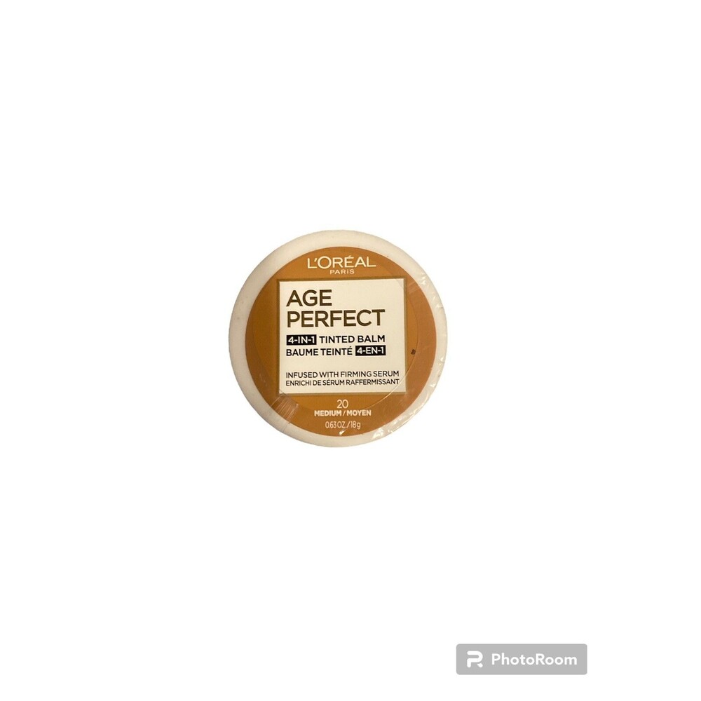L'Oreal Age Perfect 4-in1 Tinted Balm Foundation w/Firming Serum 20 Medium/Moyen